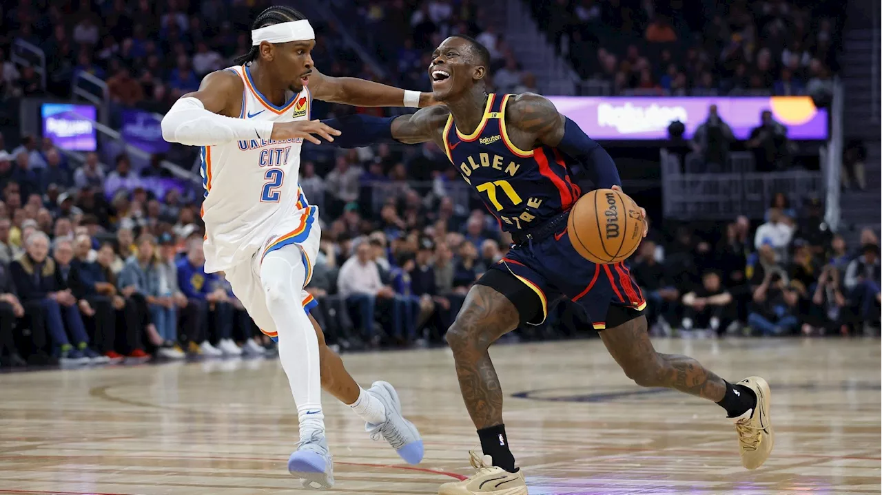 NBA: Dennis Schröder gewinnt mit Golden State Warriors deutsches Duell gegen Isaiah Hartensteins OKC