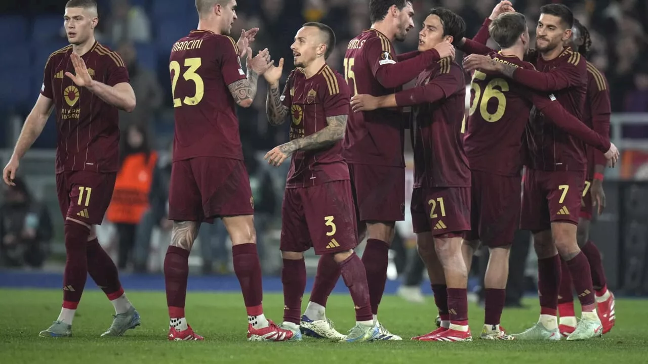 Roma trionfa contro l'Eintracht Francoforte e vola ai playoff di Europa League