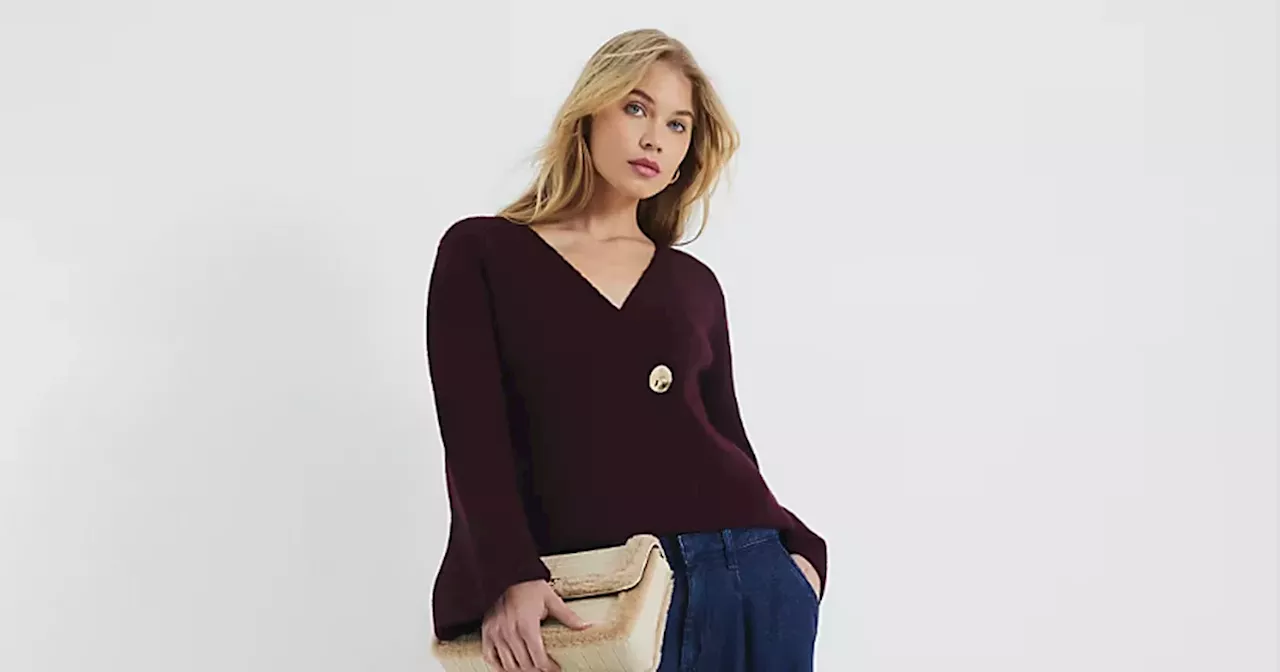 River Island cardigan is incredibly stylish and cosy without being bulky