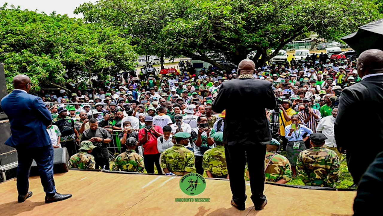 Zuma Claims Daughter's Charges Malicious, Supporters Rally Outside Durban Court