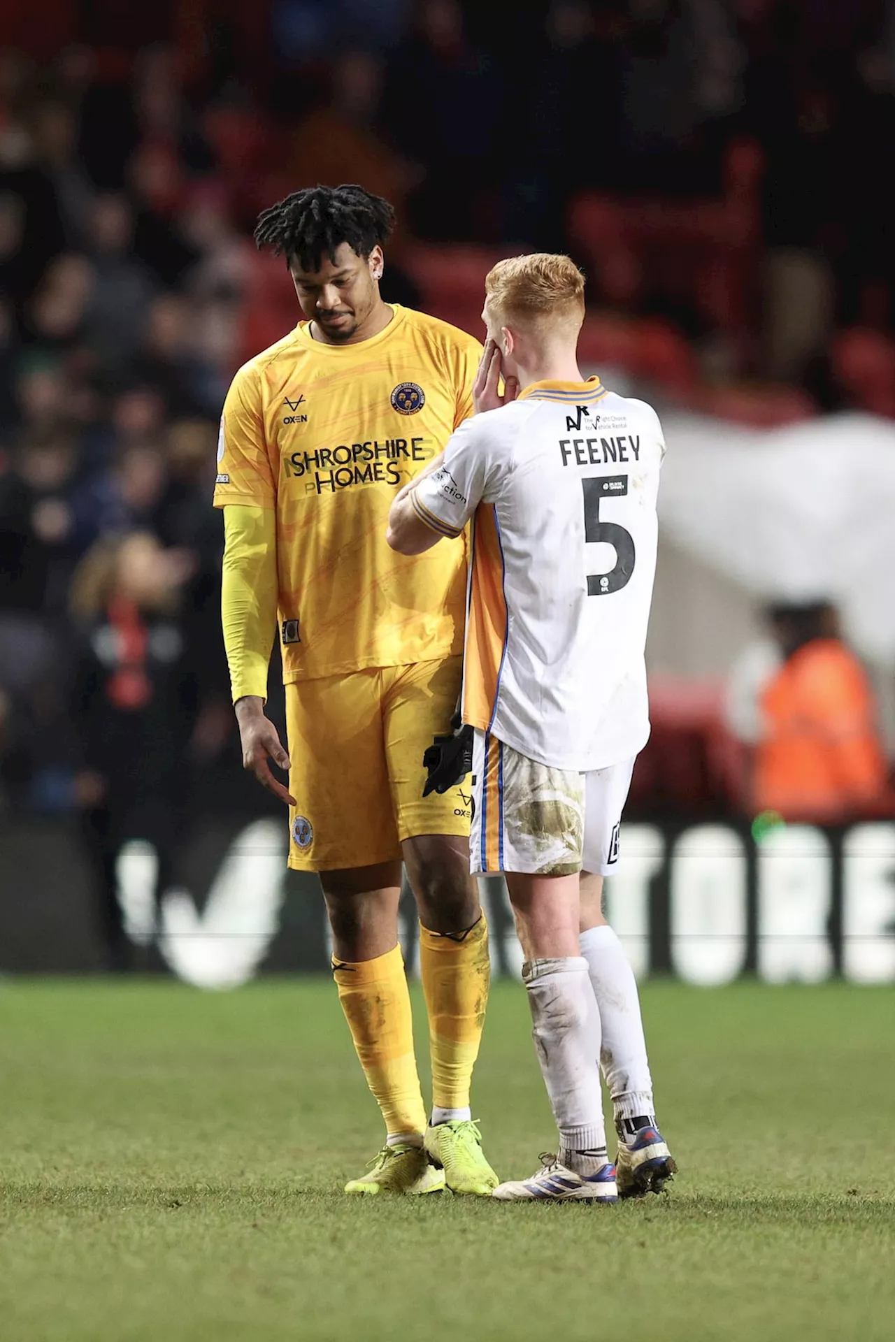 Gareth Ainsworth on Shrewsbury defender Morgan Feeney's recovery