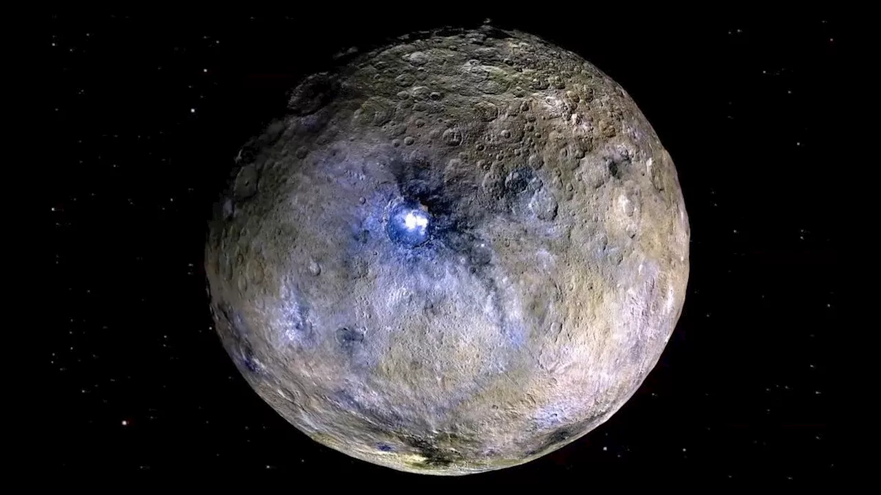 AI Analysis Suggests Organic Molecules on Ceres Arrived Via Asteroid Impacts