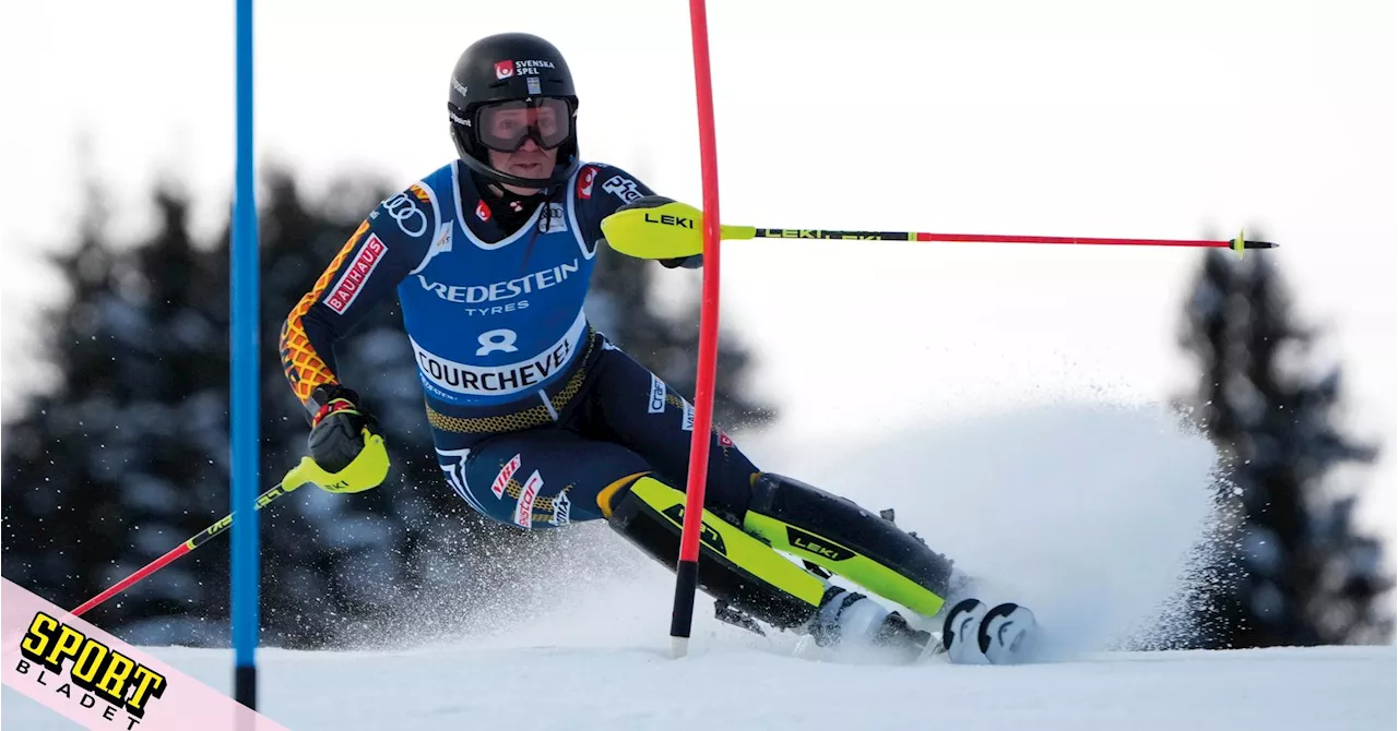 Hector tar andraplats i slalom - bästa resultat i karriären