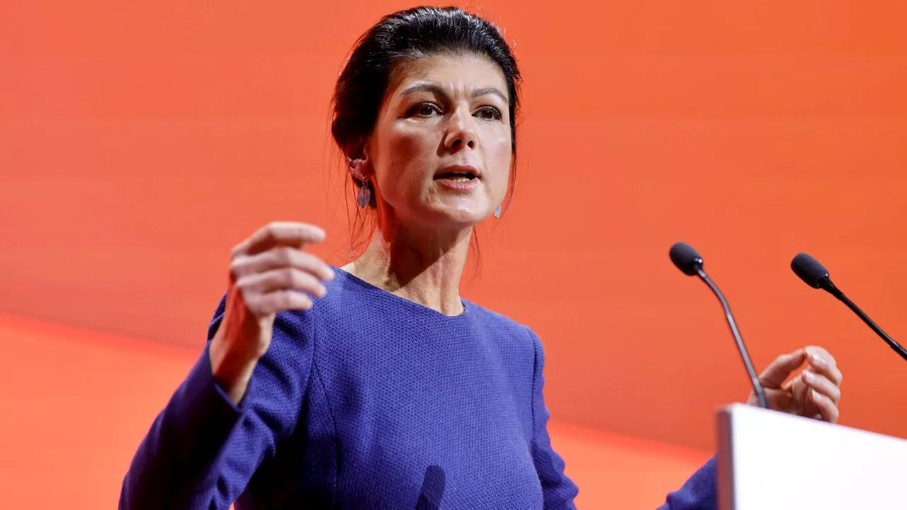 Sahra Wagenknecht will ihre Partei umbennen