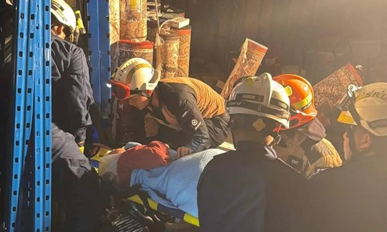 Warehouse Floor Collapse in Toa Payoh Traps Three, Including Two Children