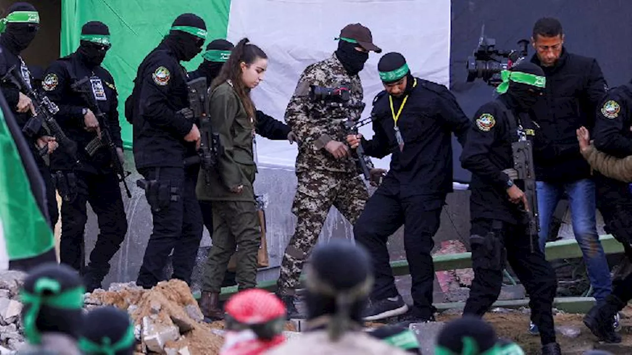 Hamas Bebaskan Tentara Wanita Israel dan 5 Sandera Asal Thailand