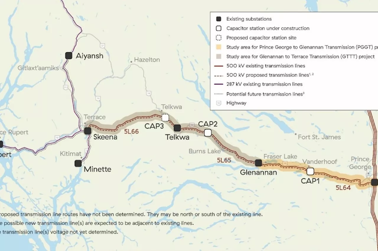 BC to Streamline Permit Process for $3 Billion North Coast Transmission Line