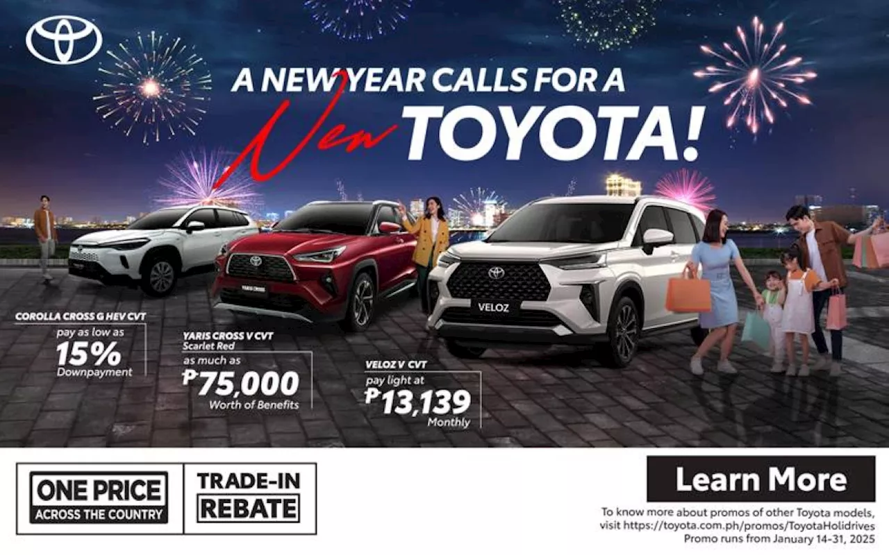 Toyota Philippines Kicks Off 2025 with Incredible Deals