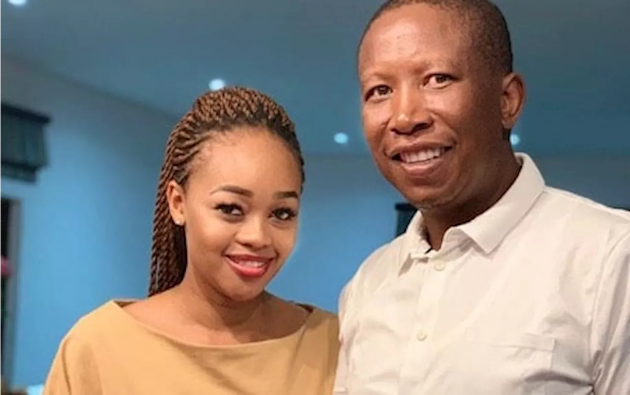 Perfect': Julius Malema pens sweet b-day tribute to wife