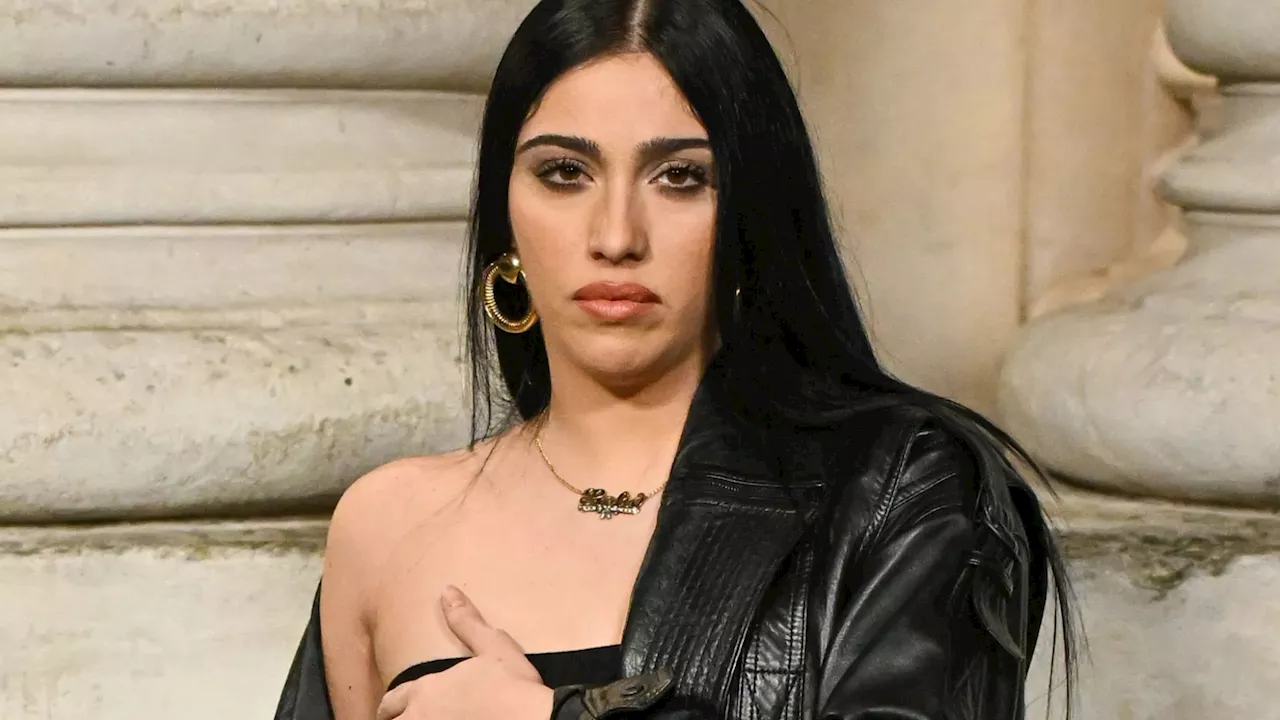 Madonna's Daughter Lourdes Leon Channels Her Mother's Bold Style in Paris