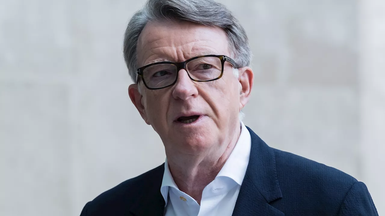 Mandelson Apologizes for Calling Trump a 'Danger to the World'