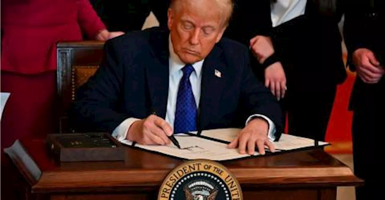 Trump signs orders on hot-button social issues in schools