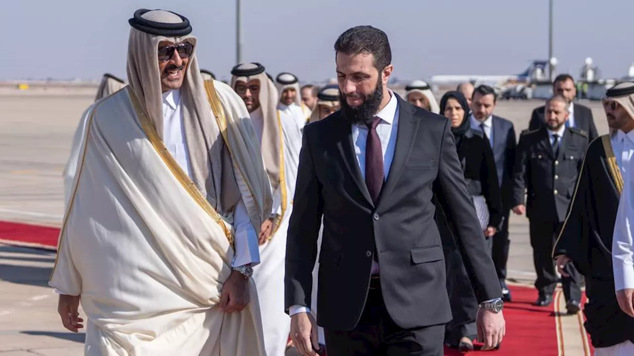 Qatar's Emir Makes Historic Visit to Damascus