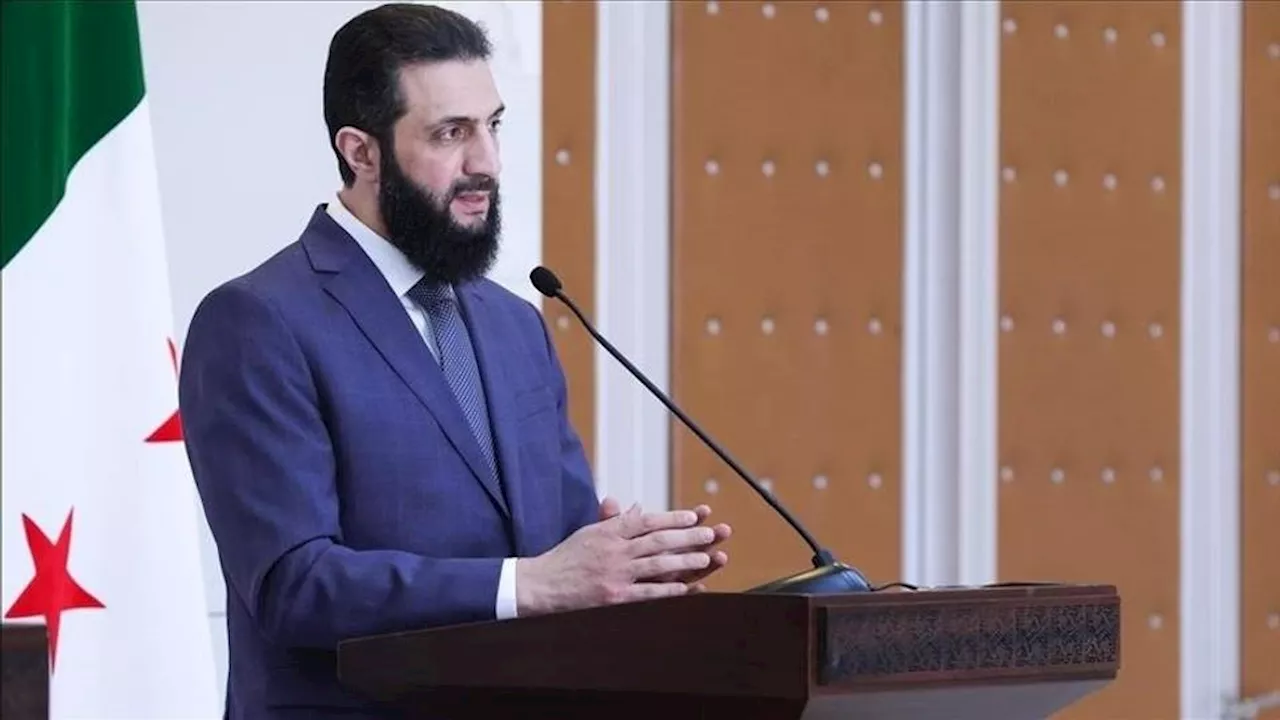 Syria's Interim President Promises Inclusive Government, Constitutional Reform