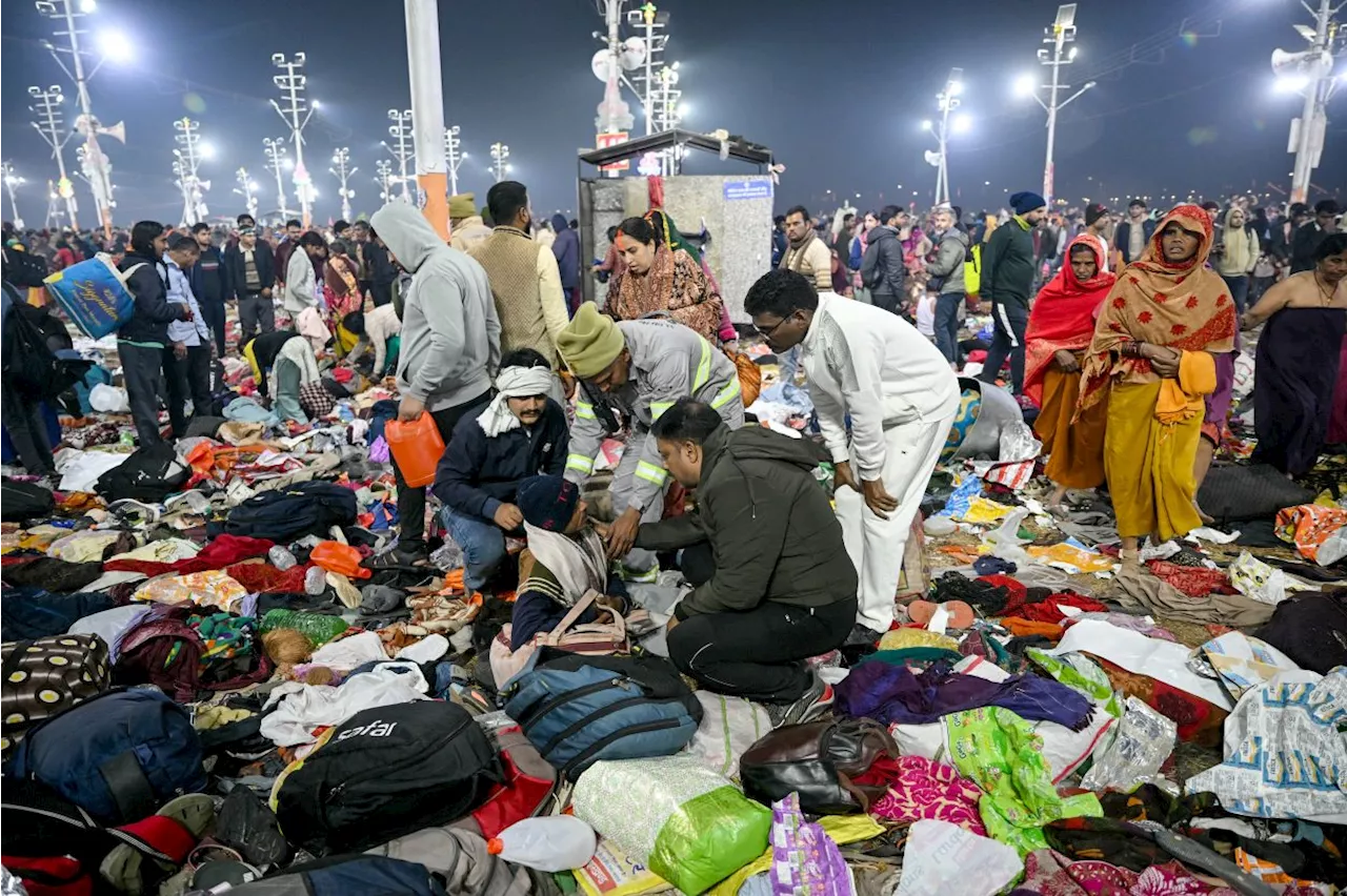 Deadly Stampede at Maha Kumbh Mela Festival in India Kills Nearly 40