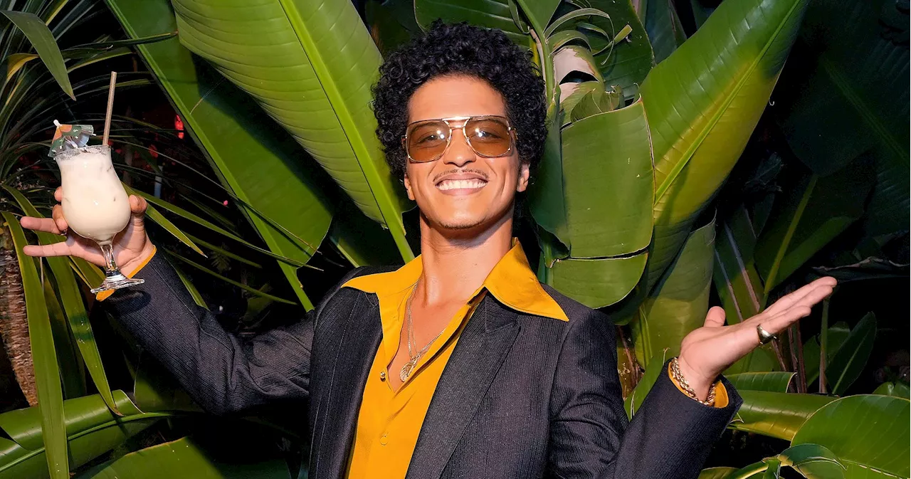 Bruno Mars Jokes About Gambling Rumors While Celebrating Spotify Milestone