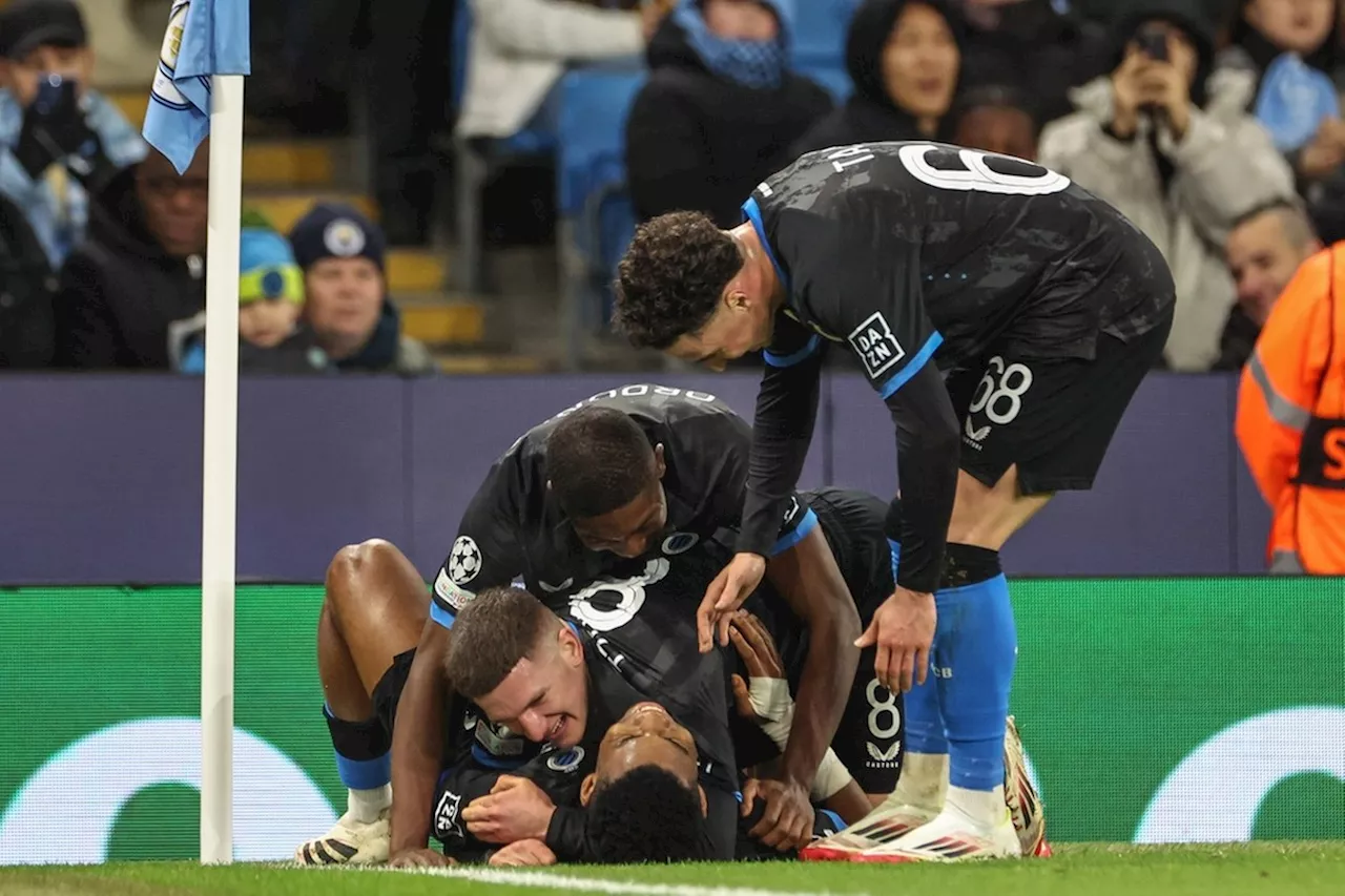 Club Brugge kreeg complimenten van Manchester City: 'Een heel goede ploeg'