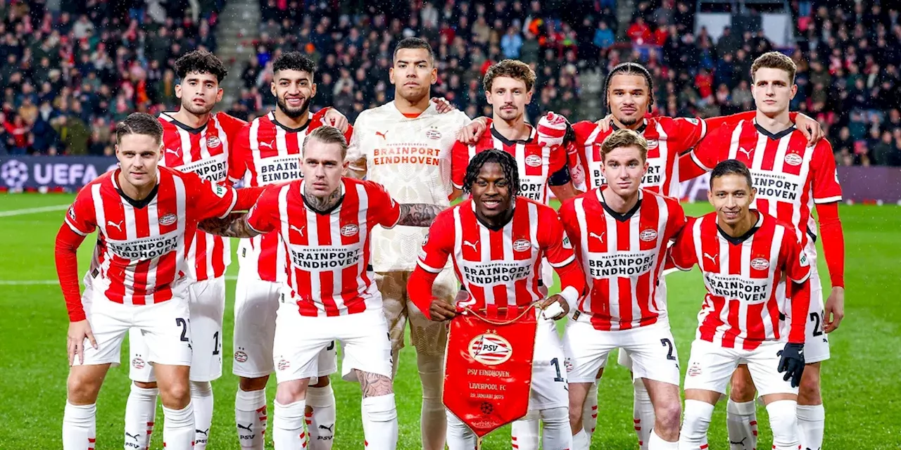 PSV op rapport: cum laude in Eindhoven, Veerman haalt nipte voldoende