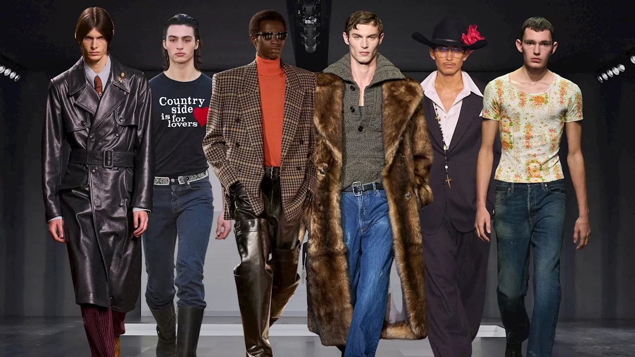 Jean slim, fausse fourrure… Les 12 tendances mode homme de l'automne-hiver 2025-2026