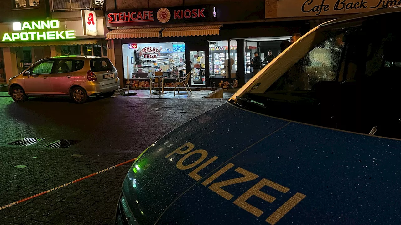 Kassierer in Kölner Kiosk durch Schüsse verletzt - Täter auf der Flucht