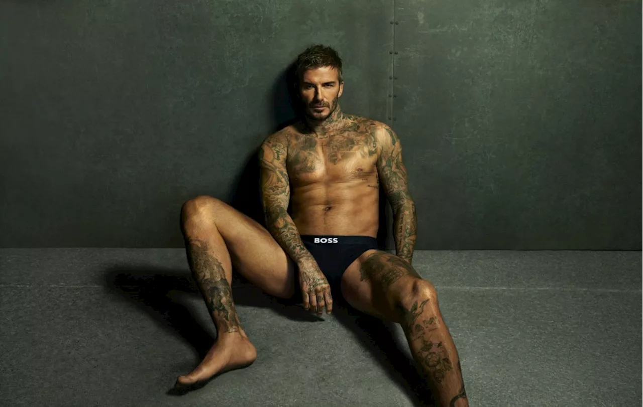 David Beckham Stars in Boss's First Major Underwear Campaign