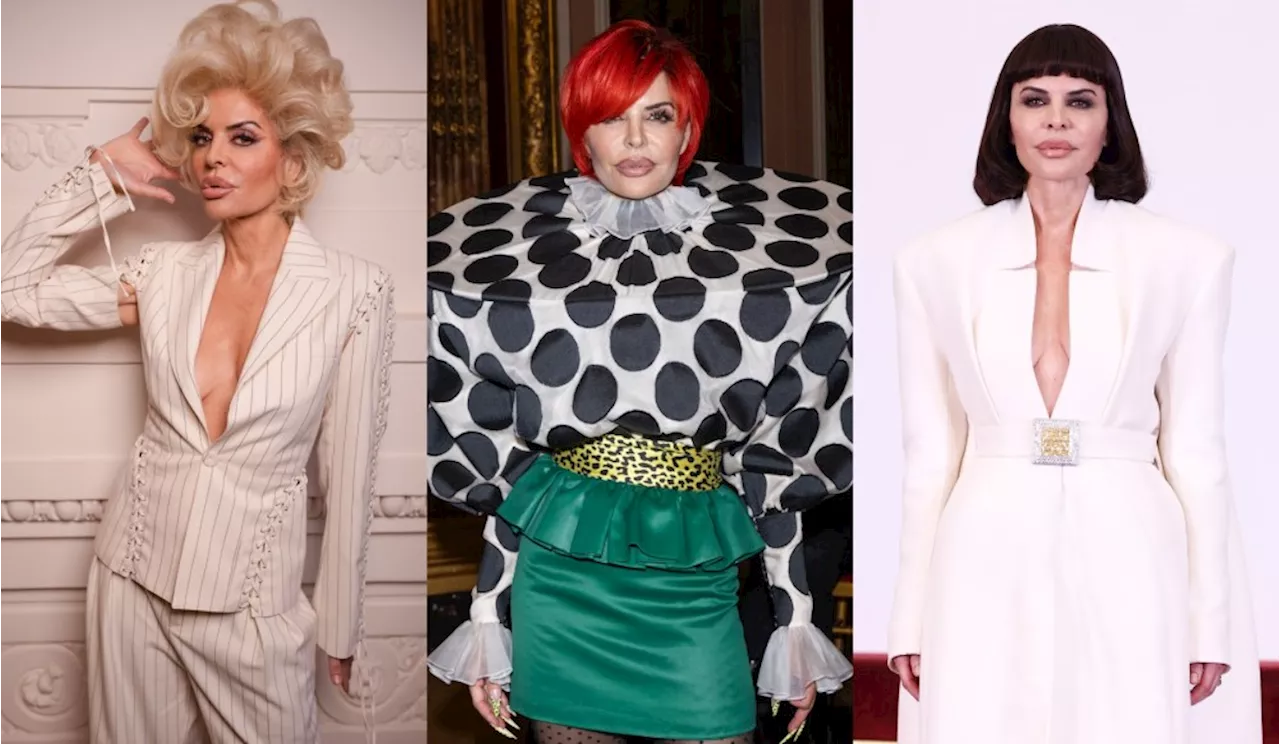 Lisa Rinna’s Couture Week Looks: New Hairstyles, Abstract Silhouettes and More Styles in Paris