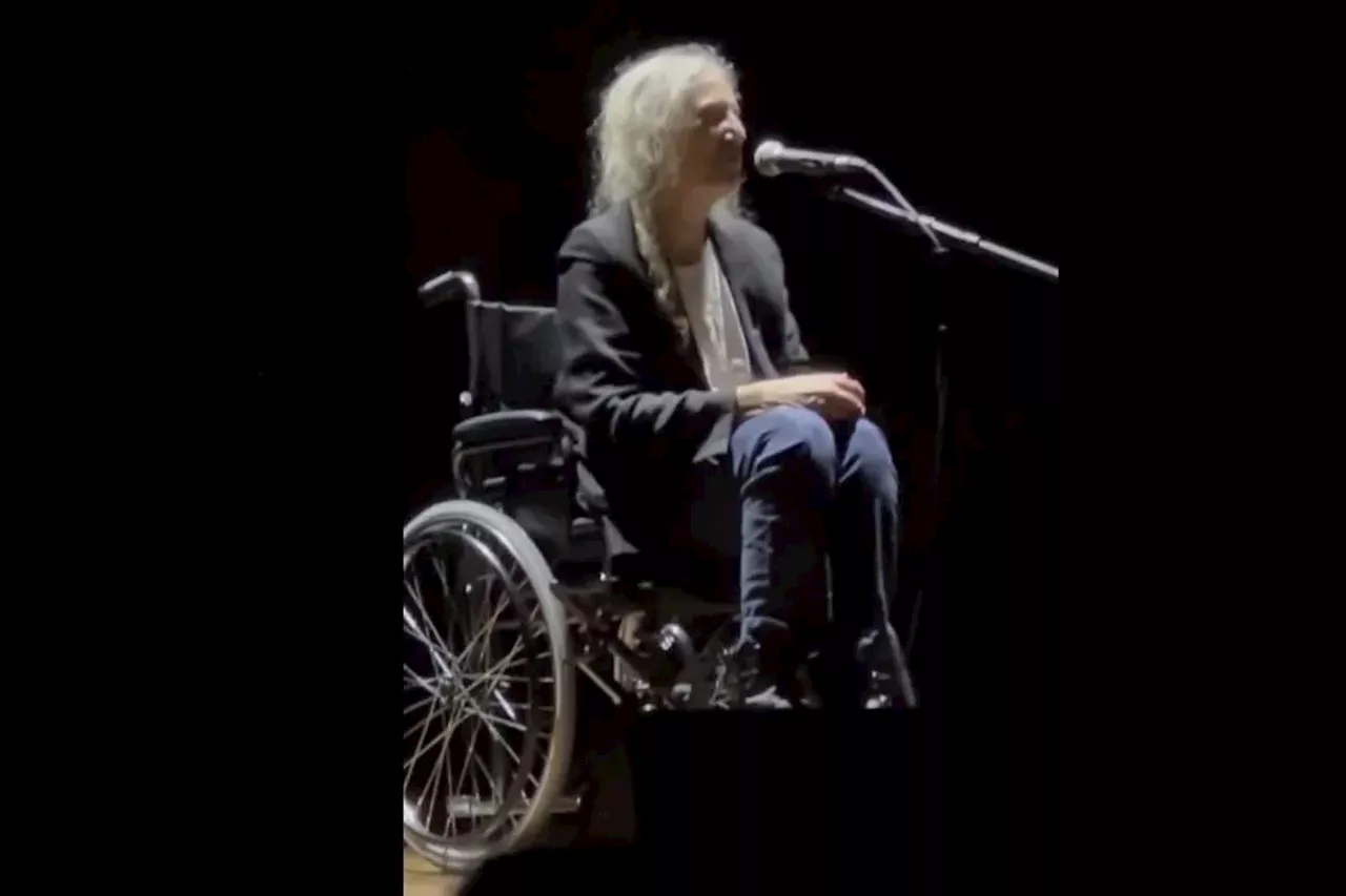 Patti Smith colapsa en el escenario durante un concierto en São Paulo