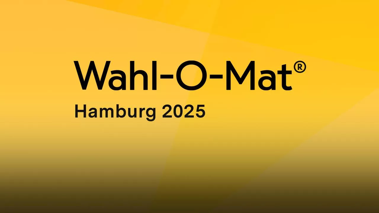 Wahl-O-Mat zur Wahl in Hamburg: Welche Partei passt zu mir?