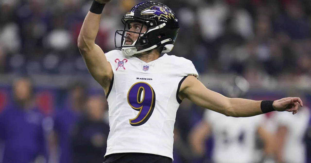 NFL says it will look into Justin Tucker's alleged inappropriate behavior with massage therapists