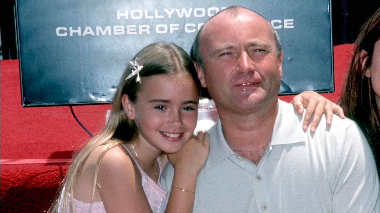 Lily Collins shares sweet birthday message for dad Phil Collins: 'Grateful to be by your side'