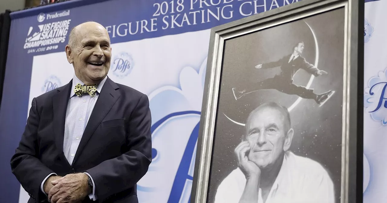 Dick Button, Olympic great and voice of skating, dies at 95