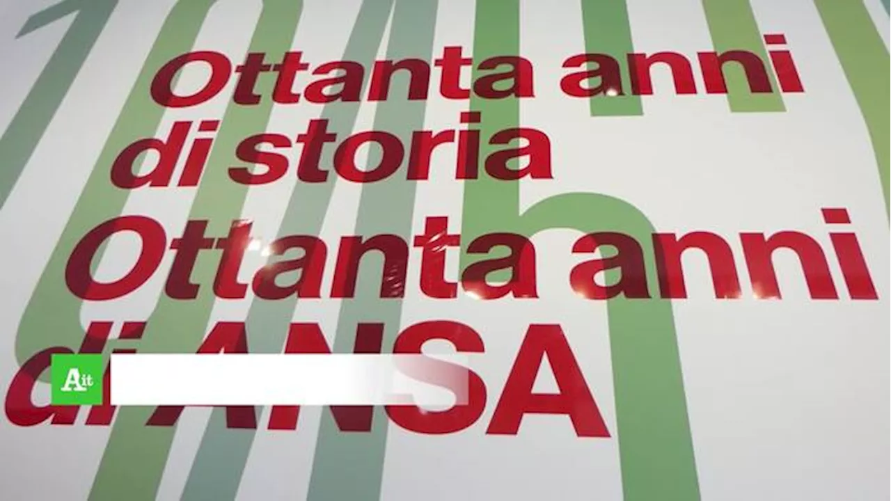 Ansa80, Costante: 'C'e' la storia dell'agenzia, ma anche quella del mondo'