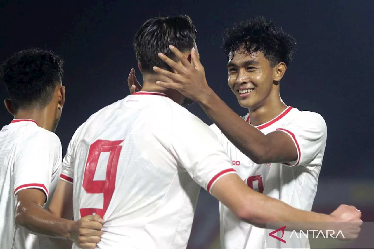 Indonesia U-20 Raih Kemenangan Telak Atas India