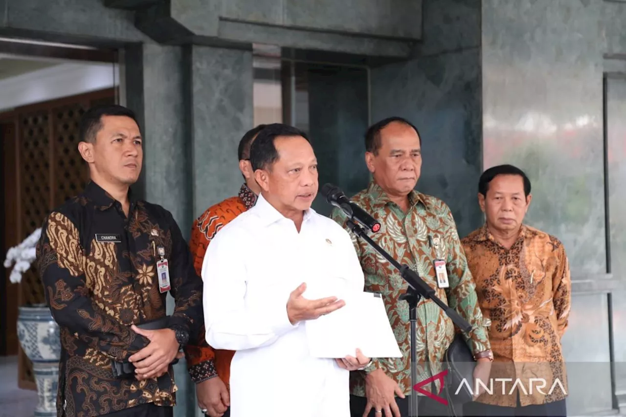 Mendagri Tekankan Pelantikan Kepala Daerah Hasil Pilkada Serentak 2024 Segera Dilakukan