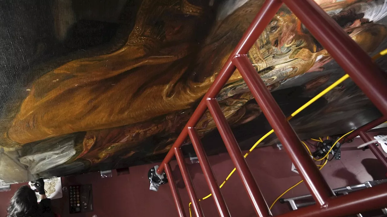 Rubens is a titan of Western art. The task of restoring his paintings is equally gigantic