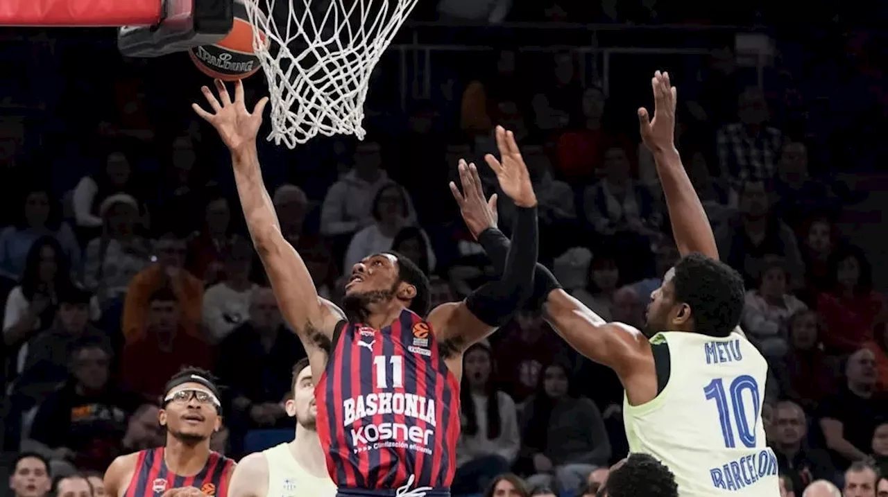 Baskonia S'impose en Dernieres Secondes Contre Barcelone