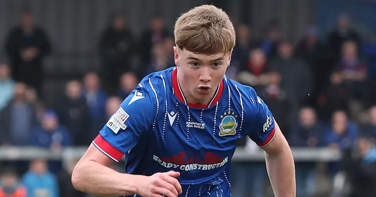 Chris Shields hails Linfield teenage star as Premier League giants show interest