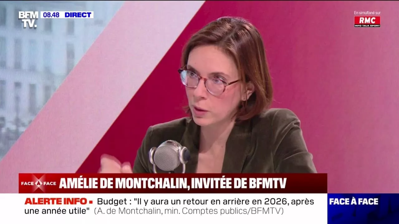 Pour Amélie de Montchalin, ministre des Comptes publics, le PS reste “dans l’opposition”