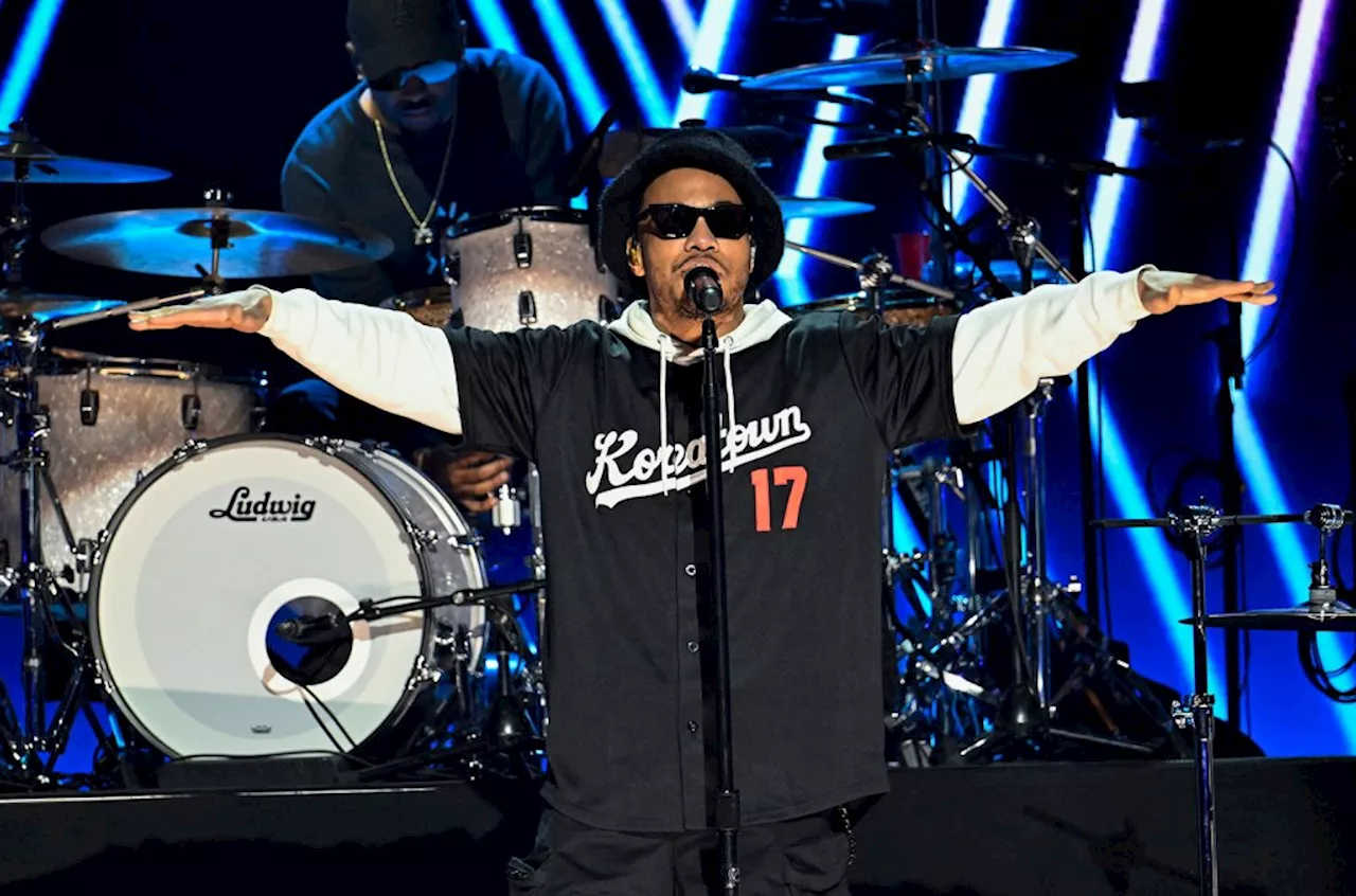 Anderson .Paak and Dr. Dre Bring the Fire at California Wildfire Relief Concert