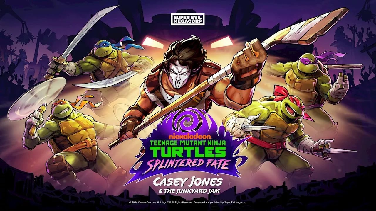 Teenage Mutant Ninja Turtles: Splintered Fate Gets First Major DLC with Casey Jones & the Junkyard Jam