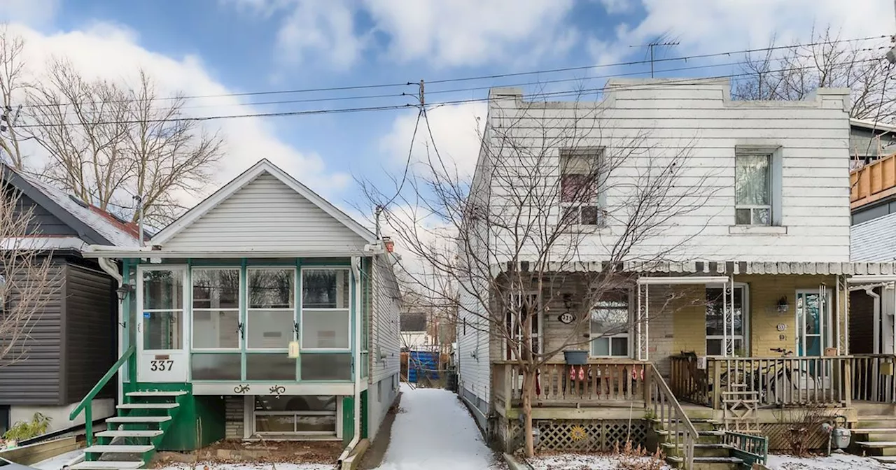 Two Houses for the Price of One in Toronto: But There's a Catch