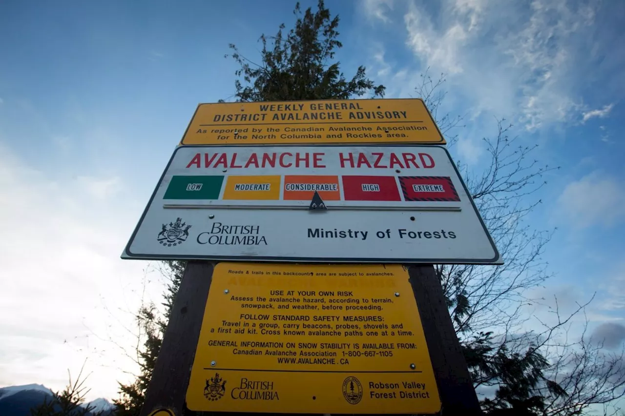 Avalanche Canada warns of 'major increase in avalanche danger' as winter weather hits BC