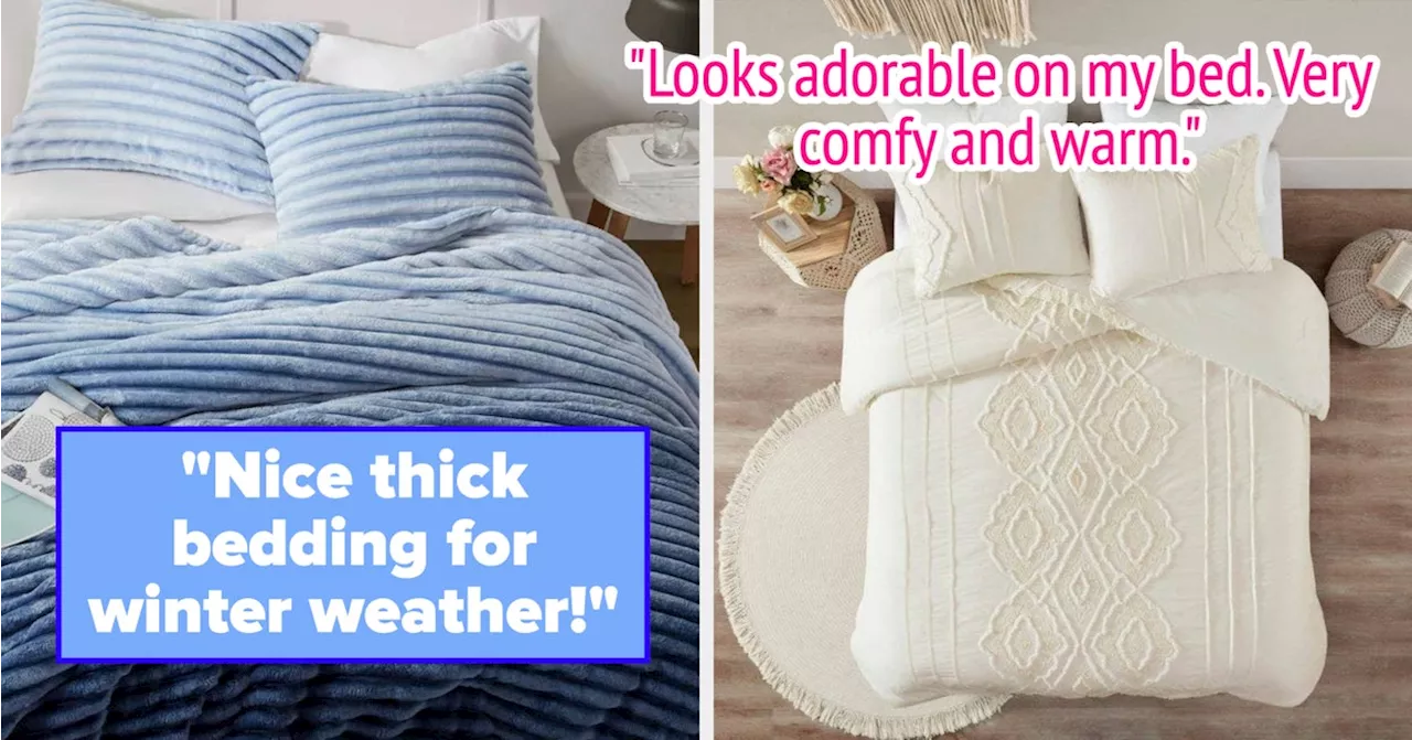 Cozy Up with These Highly-Rated Comforters