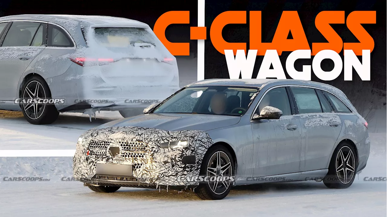 2026 Mercedes C-Class Wagon Spied - Fresh Styling and E-Class-Inspired Grille