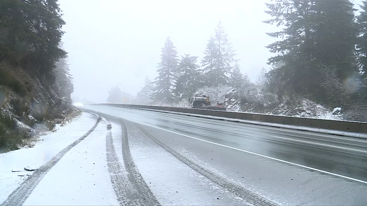 Snow in the forecast for Vancouver Island Friday afternoon, over weekend