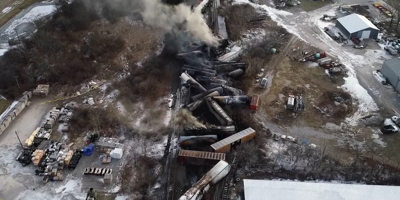 Vance, DeWine, more to visit East Palestine on 2-year remembrance of train derailment