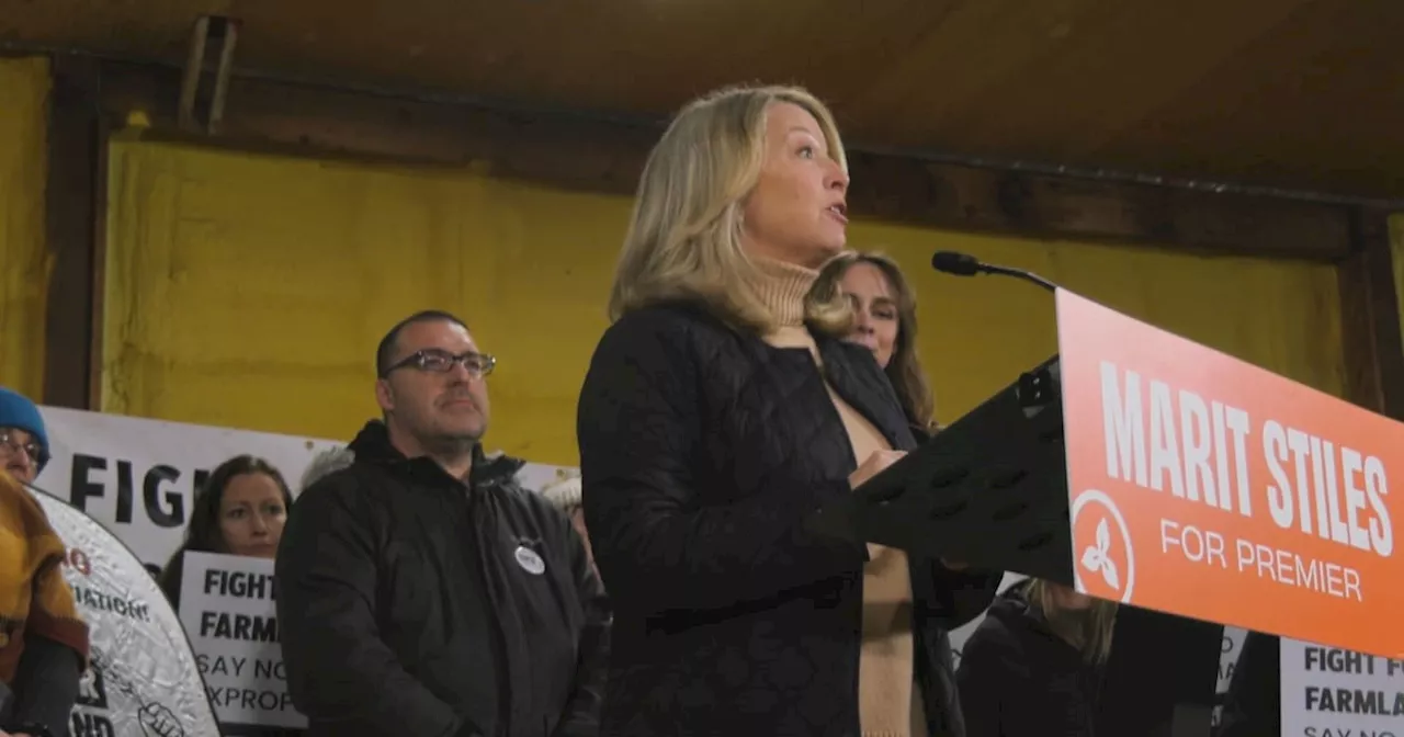 Ontario NDP Leader Marit Stiles Campaigns Against Farmland Conversion in Wilmot Township