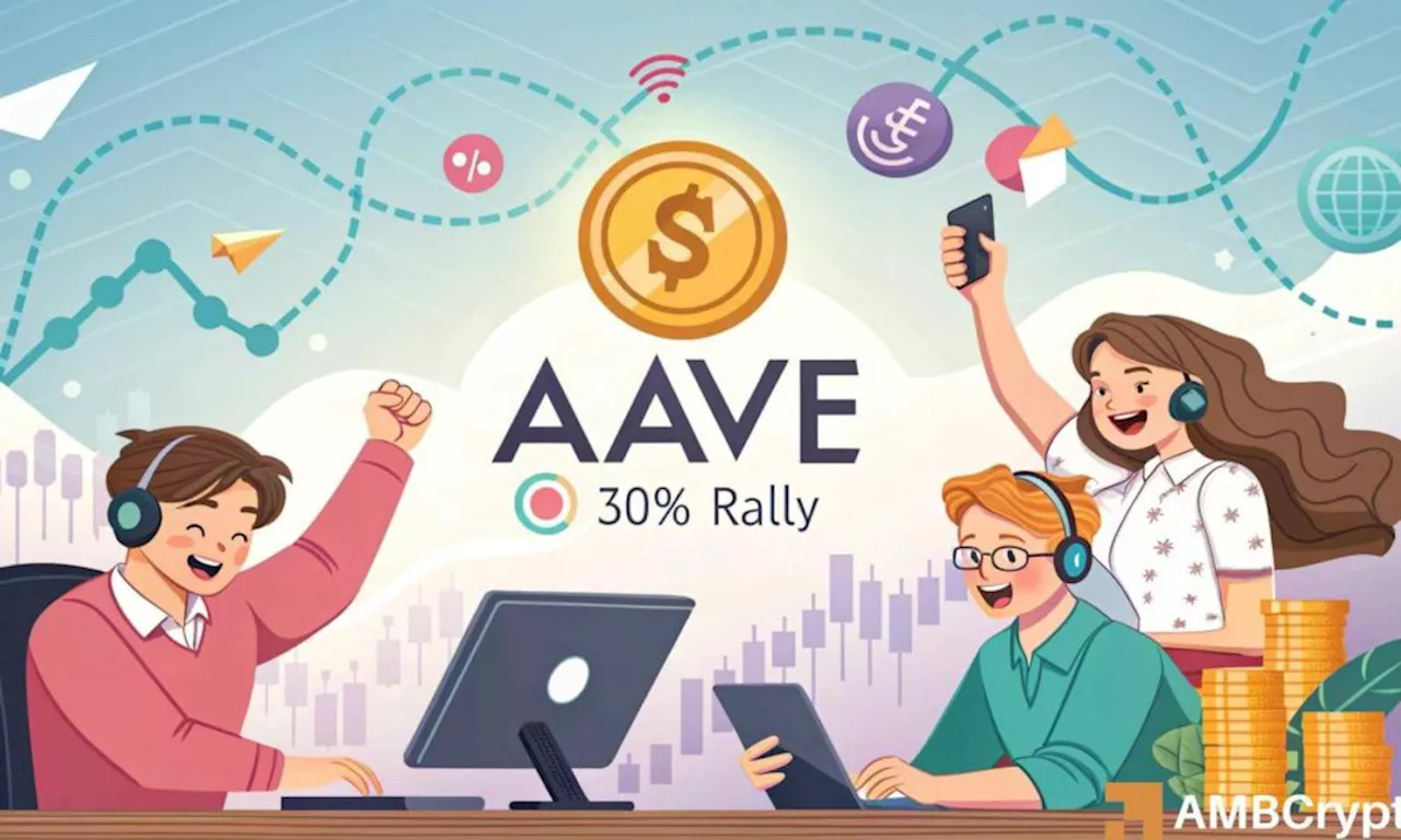 Aave (AAVE) Price Surge: Bullish Signals Point to 30% Rally