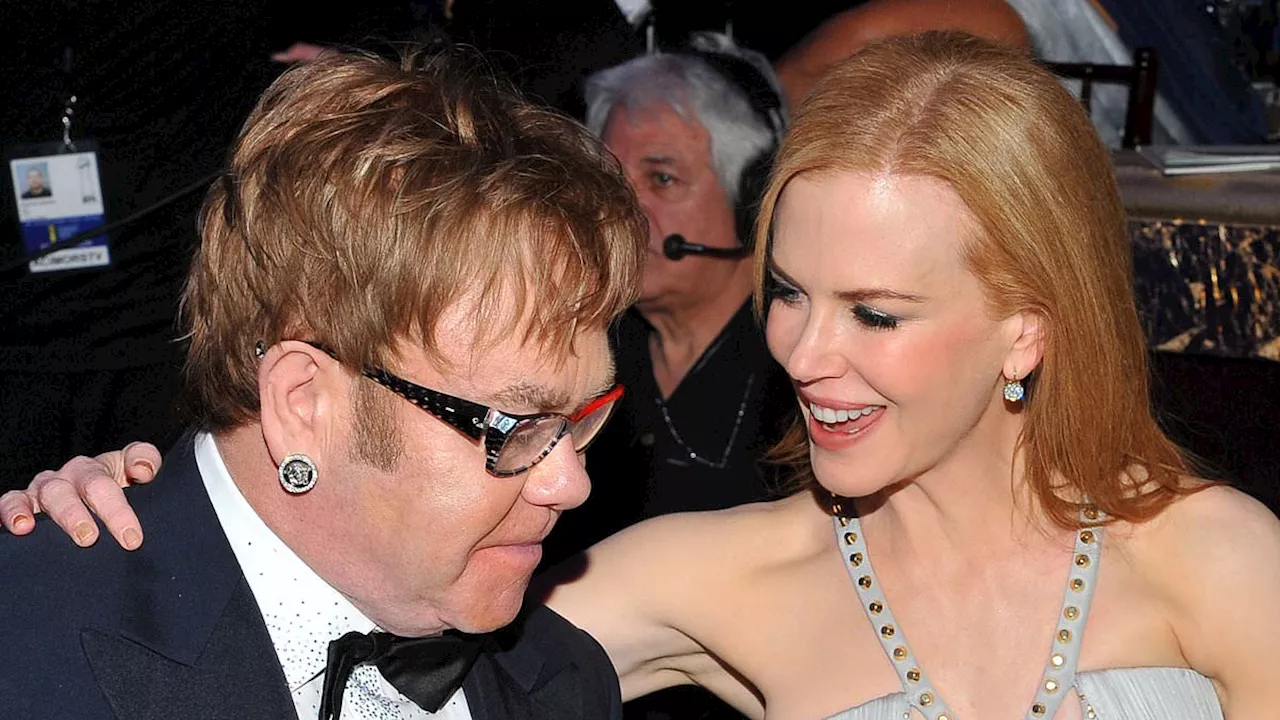 Nicole Kidman Owns Elton John's Original Handwritten Lyrics for 'Your Song'