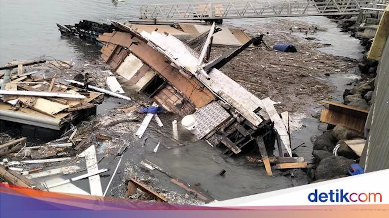 Kapal Pinisi Presley Jalasena Tenggelam di Labuan Bajo